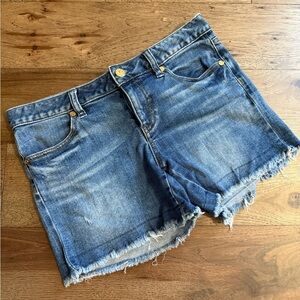 Tory Burch Denim Blue Women's Shorts